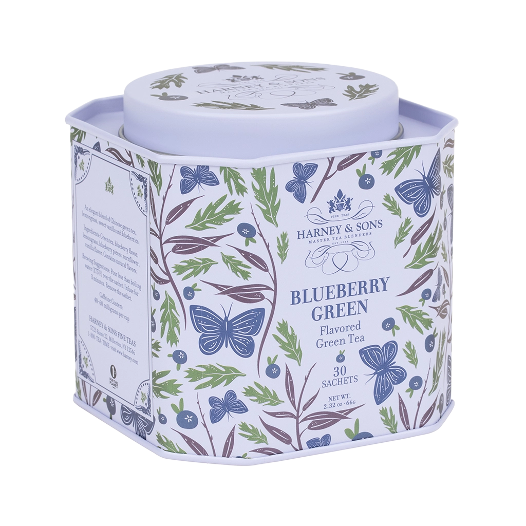 Blueberry Green, Tin of 30 Sachets