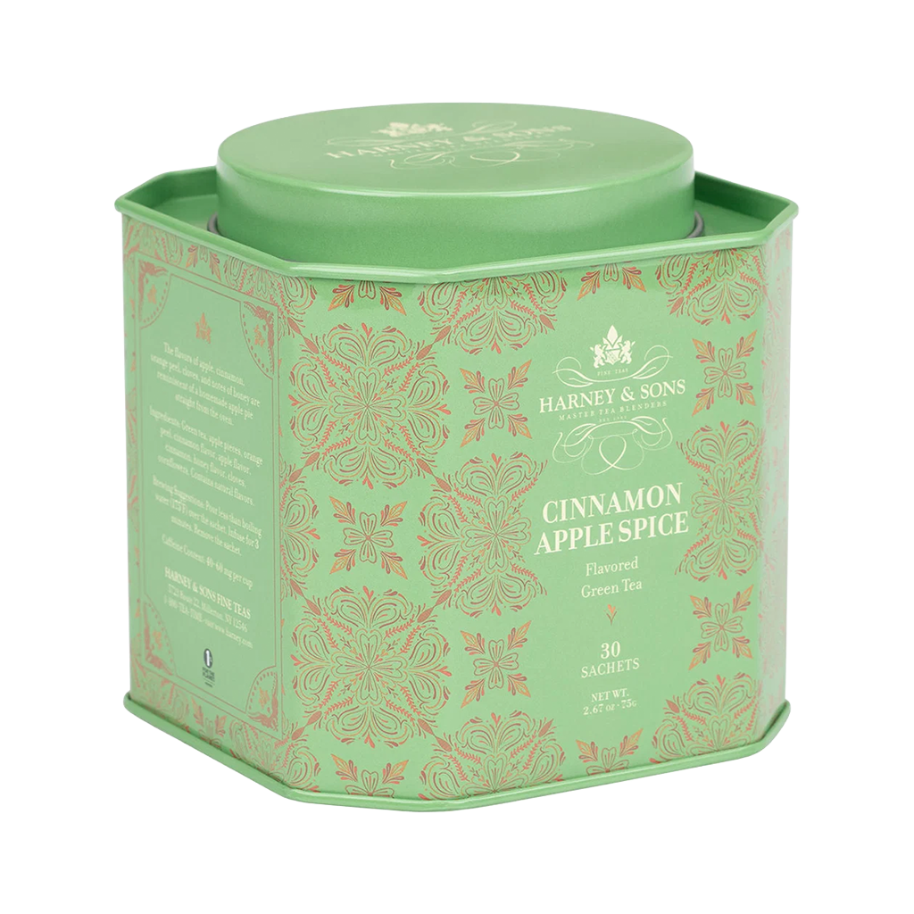 Puszka Cinnamon Apple Spice zawierająca 30 saszetek