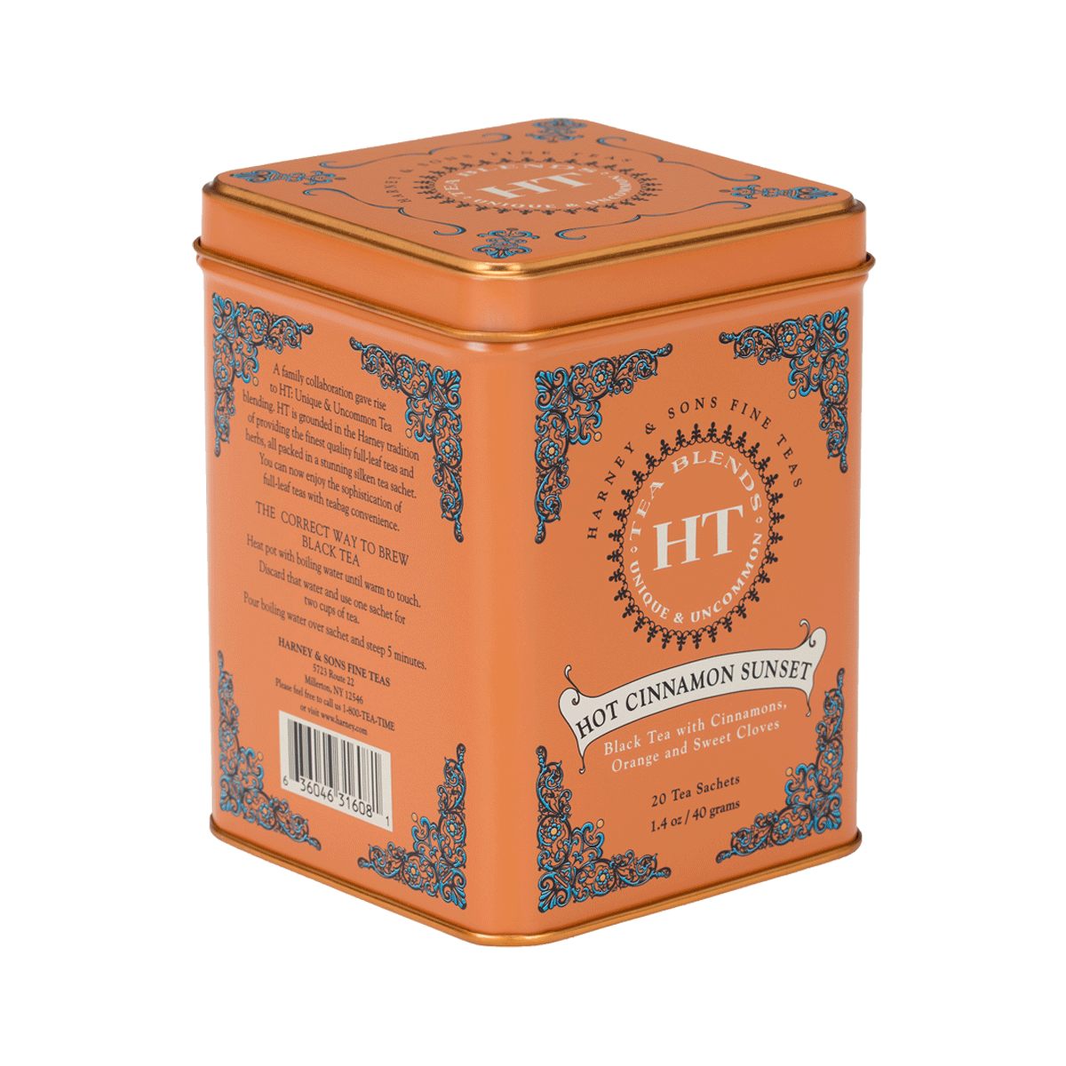 Hot Cinnamon Sunset - Harney & Sons Teas, European Distribution Center